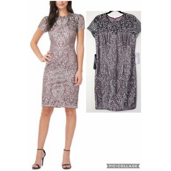 sachin and babi light blue dress JS Collections: Cocktail Wedding Guest Dresses